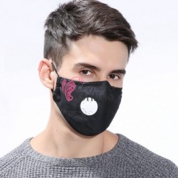 Acoperitor facial de uz in colectivitate din material textil Cod MSC00 P - Neagra cu supapa 